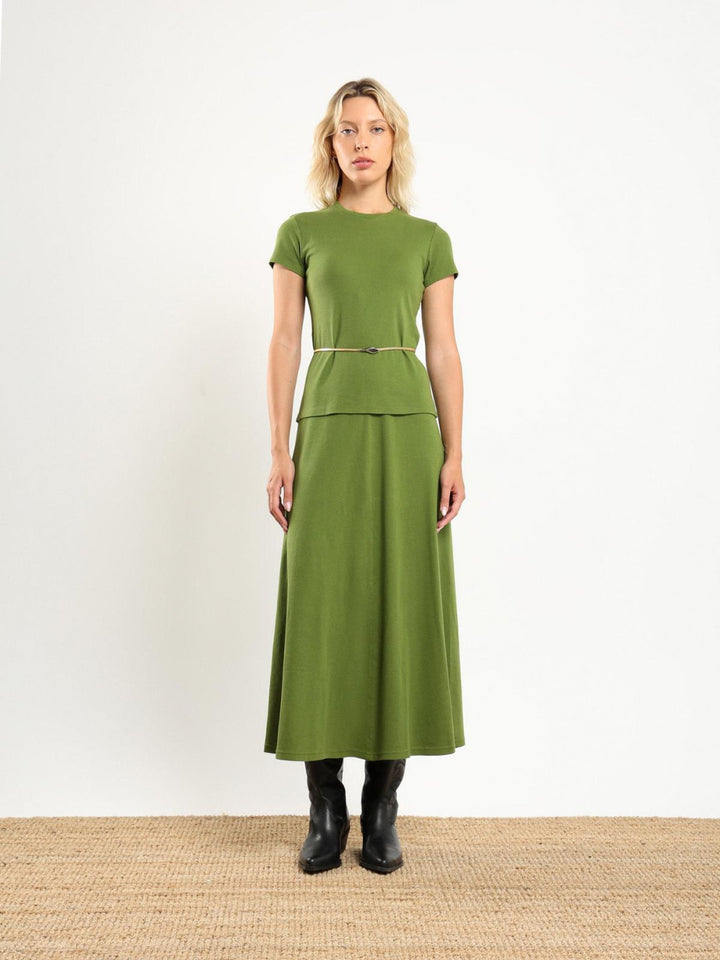 Samia Skirt - Basil - Skirt