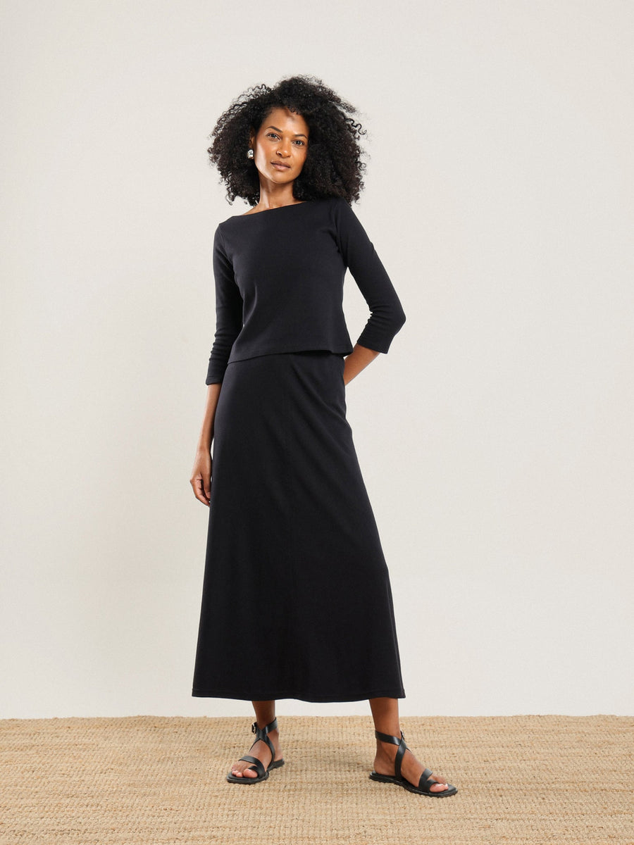 Samia Skirt - Black - Skirt