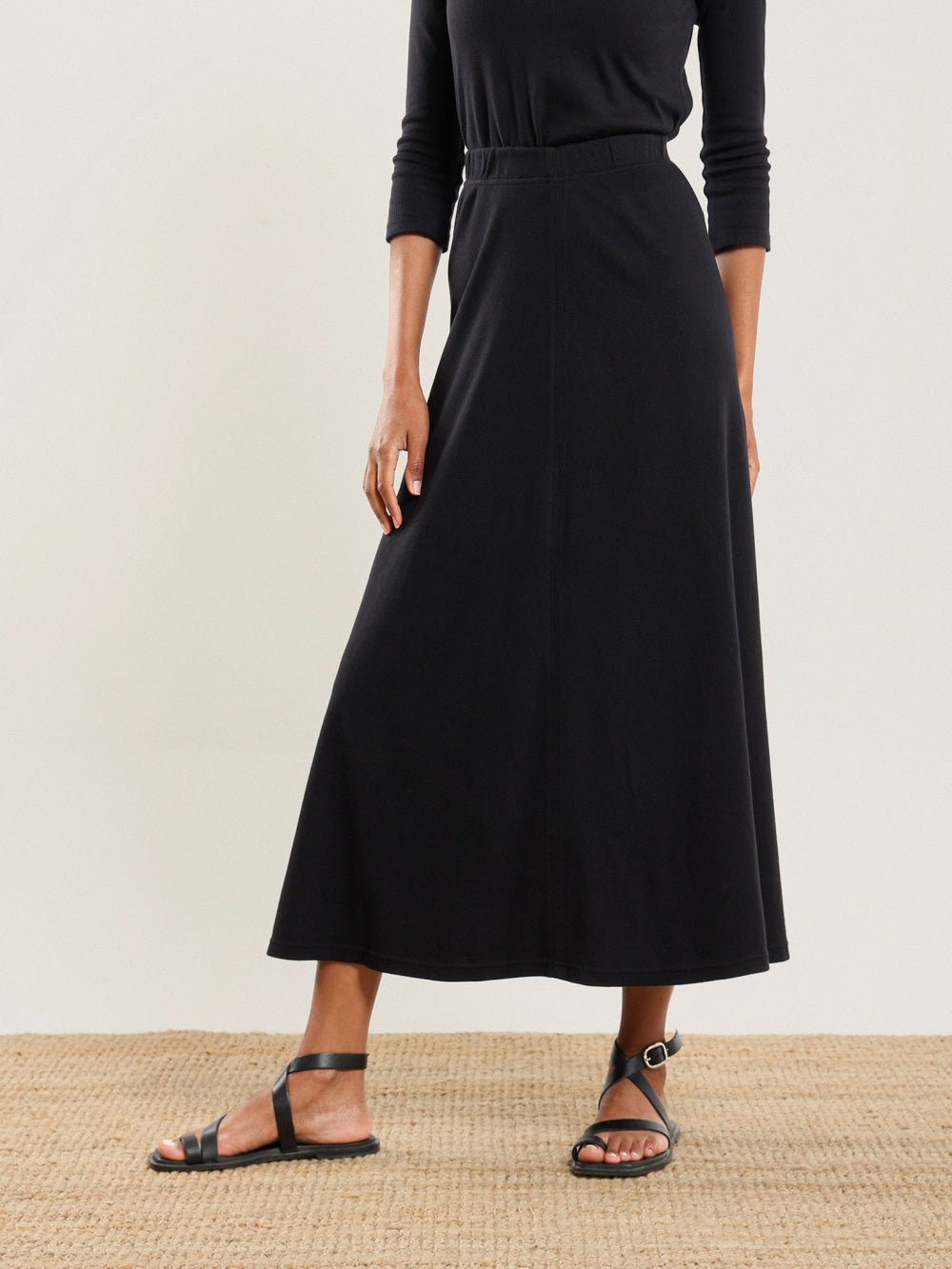 Samia Skirt - Black - Skirt