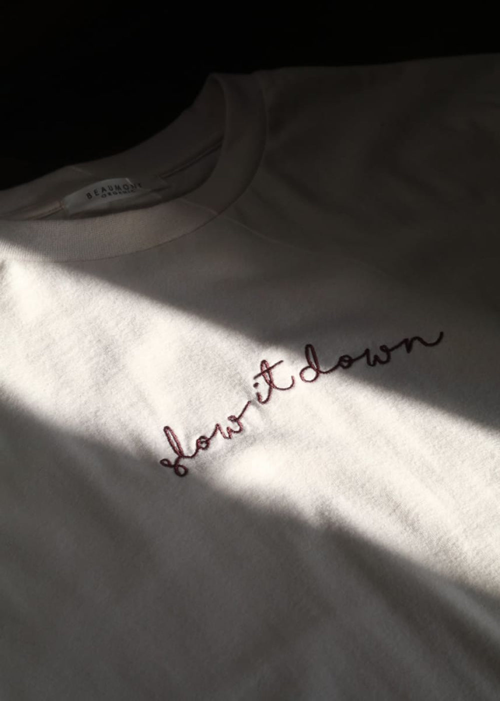 Samira Organic Cotton Top - White - T-shirt