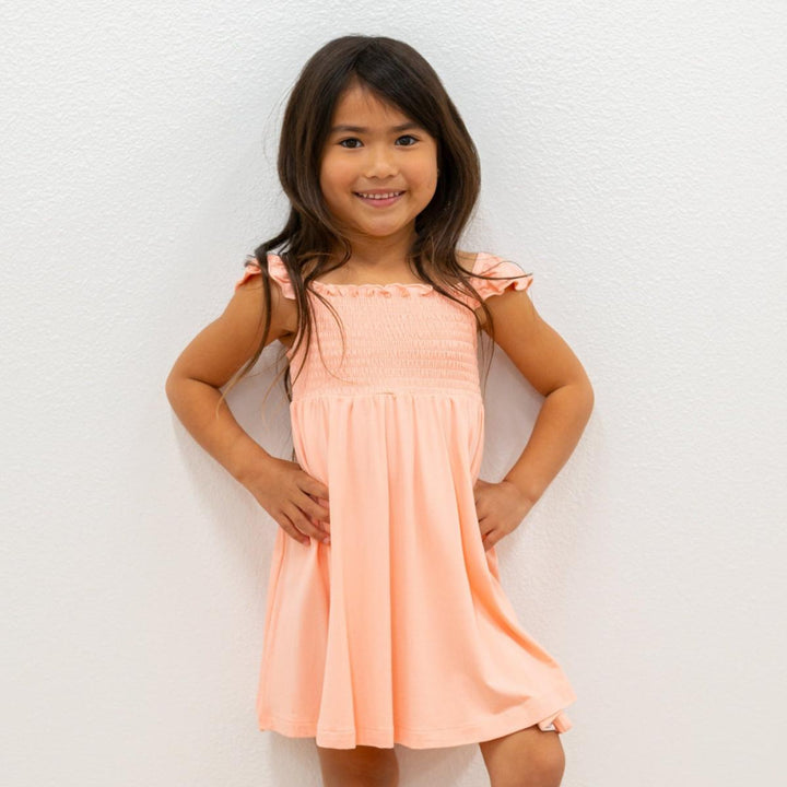 Sammy’s Vintage Dress - Apricot - Dresses