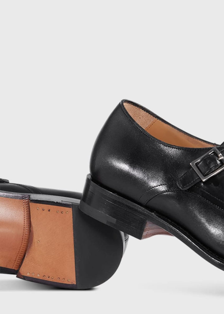 Samson Monk Strap - Black - Dress Shoe