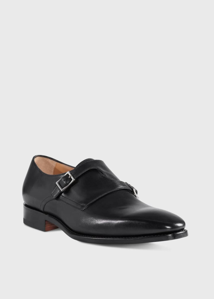 Samson Monk Strap - Black - Dress Shoe