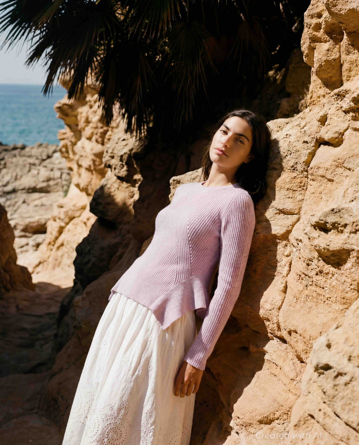 Sandra Crewneck - Lilac - Sweater