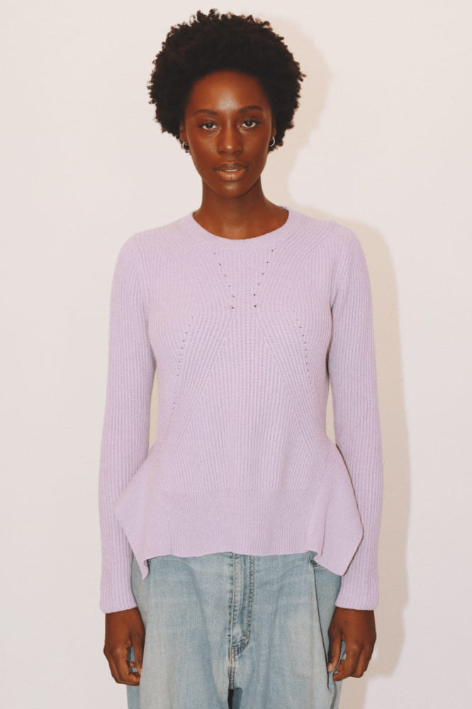 Sandra Crewneck - Lilac - Sweater