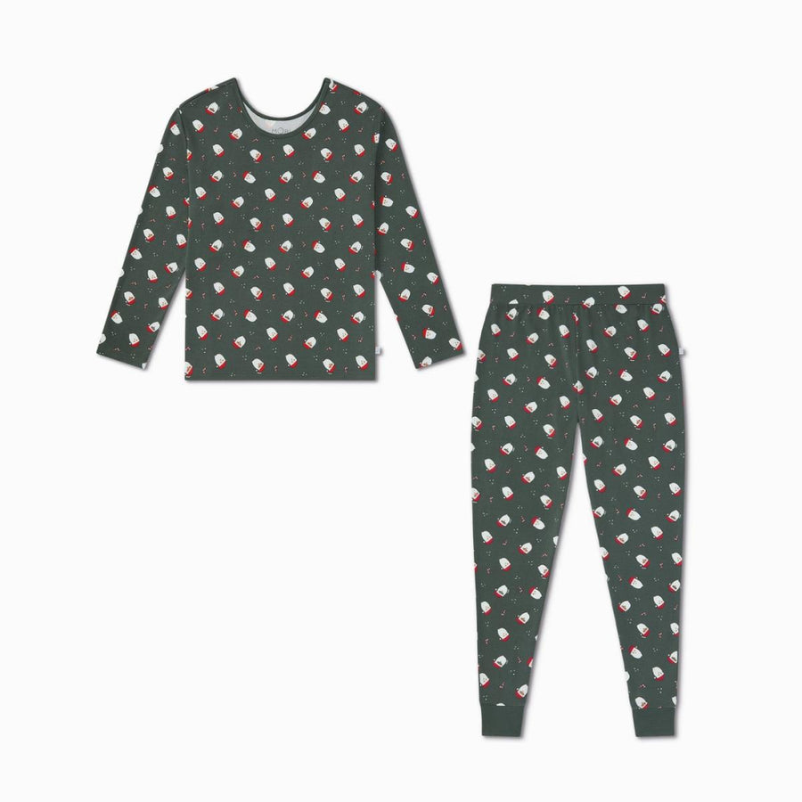 Santa Print Mama Pyjamas - Santa Print - pajamas - baby