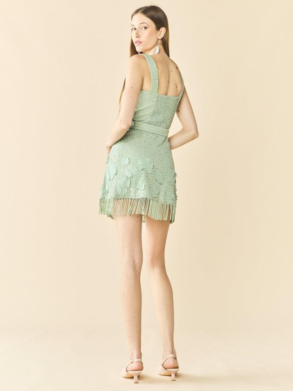 Sarah Bird Mini Dress - Minty Green - FINAL SALE - Dresses