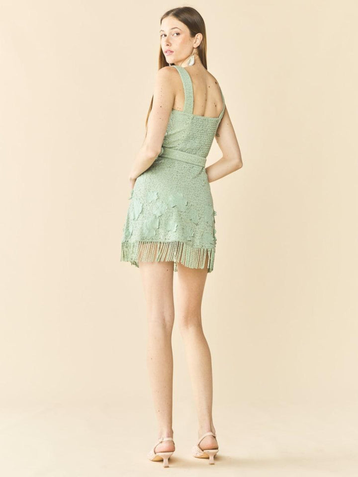 Sarah Bird Mini Dress - Minty Green - FINAL SALE - Dresses