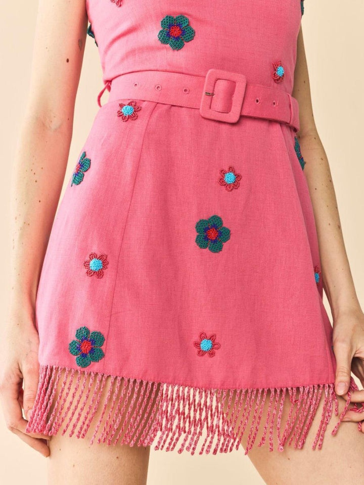 Sarah Bird Mini Dress - Pink Party - FINAL SALE - Dresses