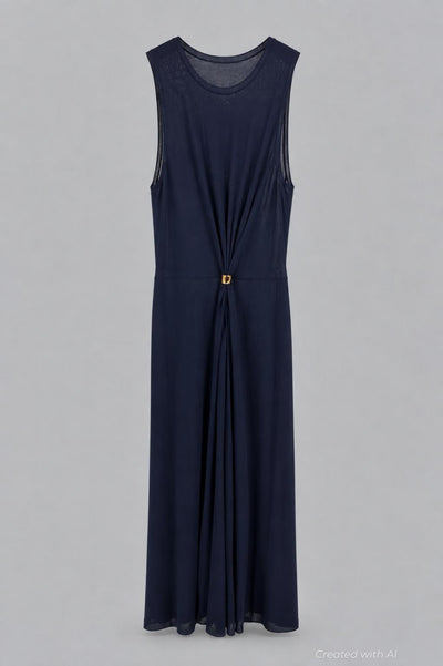 Saralien Dress - Berry Blue - L - Dresses