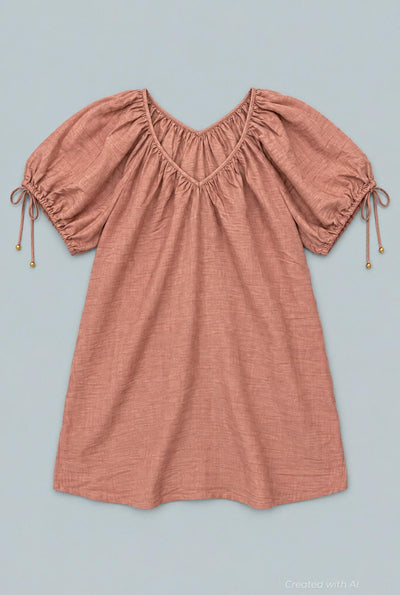 Sasha Dress - Mocha - S - Dresses