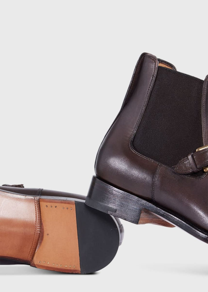 Sawyer Chelsea Boot - Dark Brown - Boots