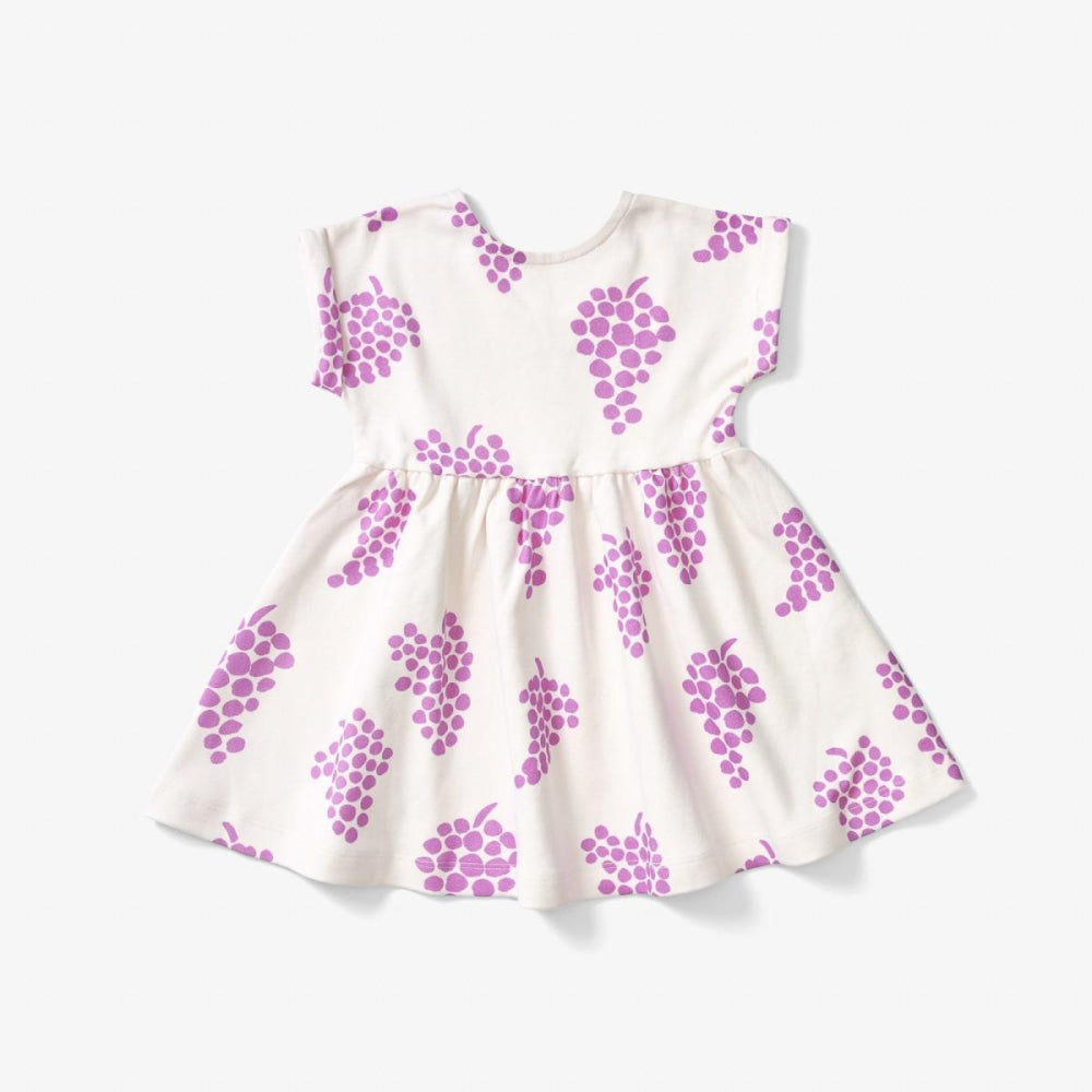 Scoop Back Dress - Grape Mulberry - Dresses
