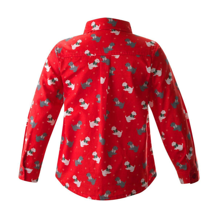 Scottie Dog Shirt - Button Down Shirt