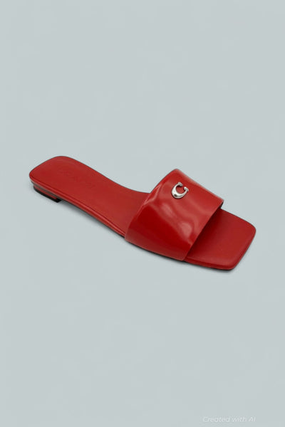Sculpted C Sandals Dress Sandals - Sport Red - 7 - Sandals