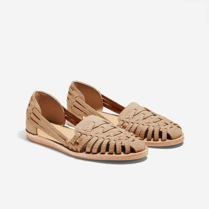 Women's Huarache Sandal 2.0 - Almond Snake