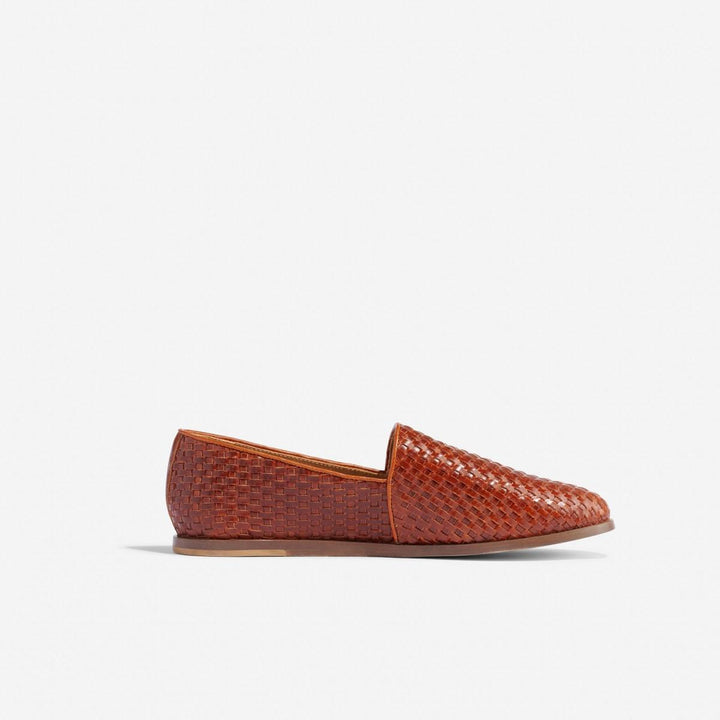Alejandro Woven Slip-On 2.0 - Brandy