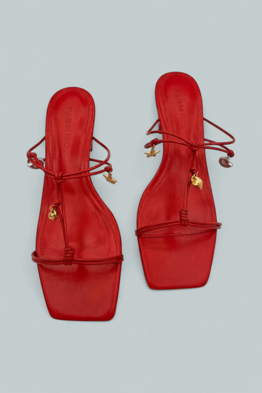Sea Block Heel Sandals - Scarlet - 10 - Sandals