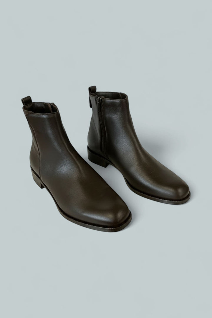 Sea Leather Bootie - Brown - US 9.5 - Boot