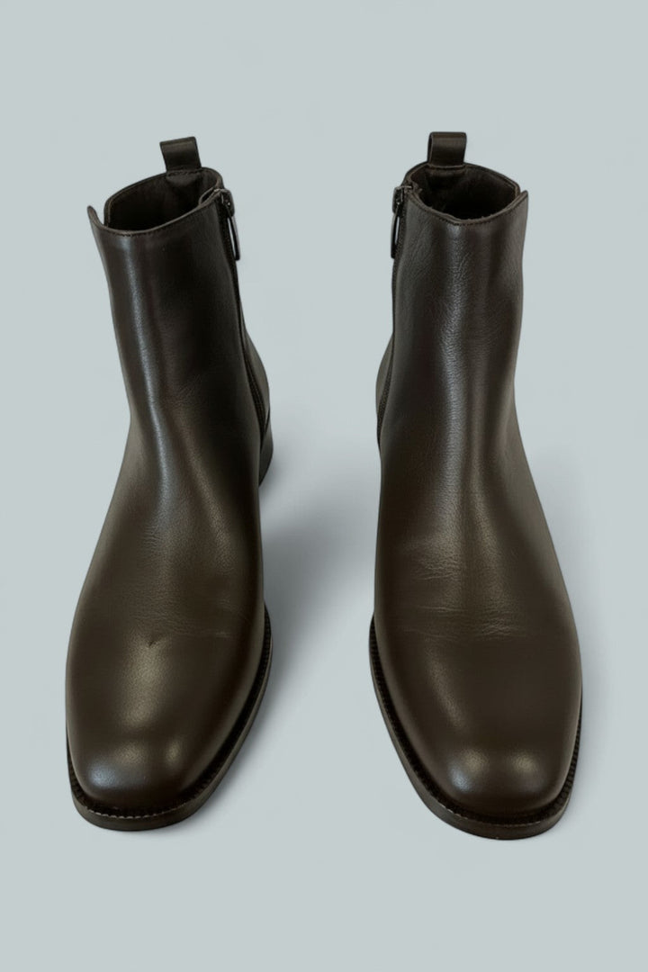 Sea Leather Bootie - Brown - US 9.5 - Boot
