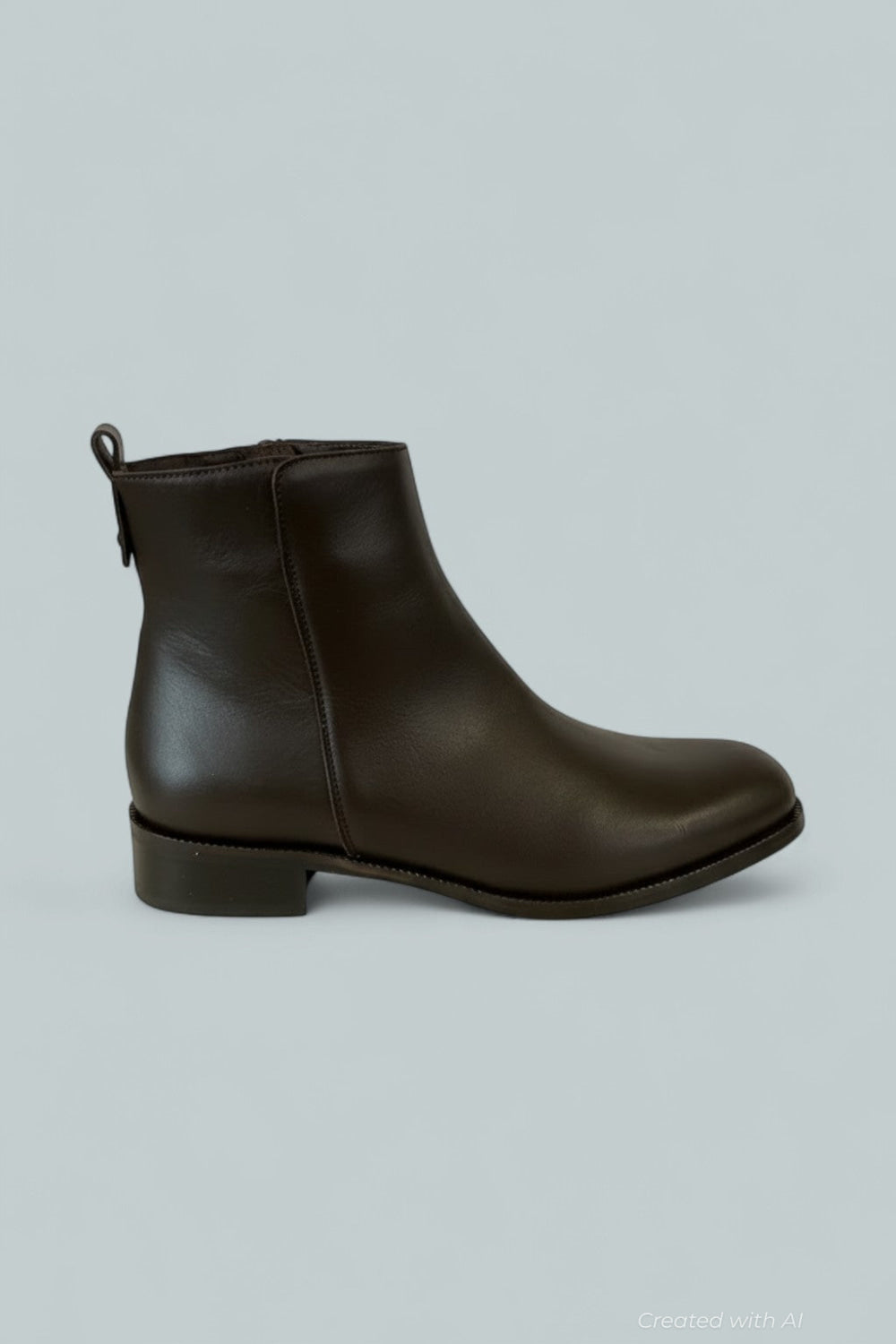 Sea Leather Bootie - Brown - US 9.5 - Boot