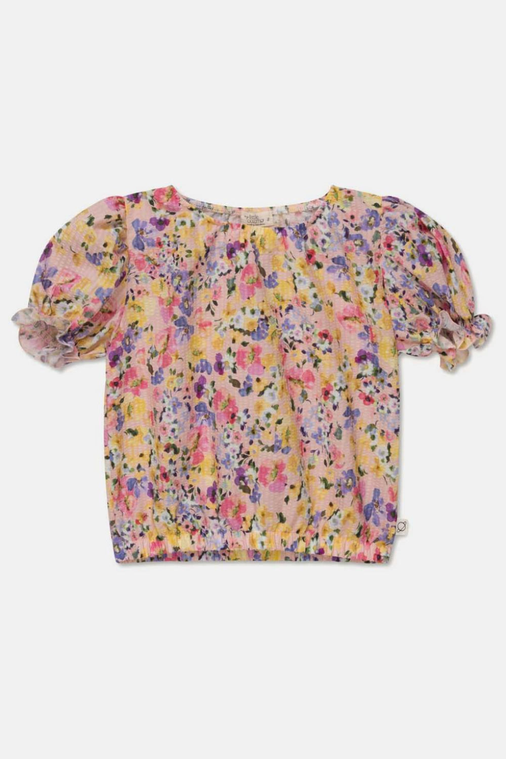 Seersucker crop top - Unique - Crop Top
