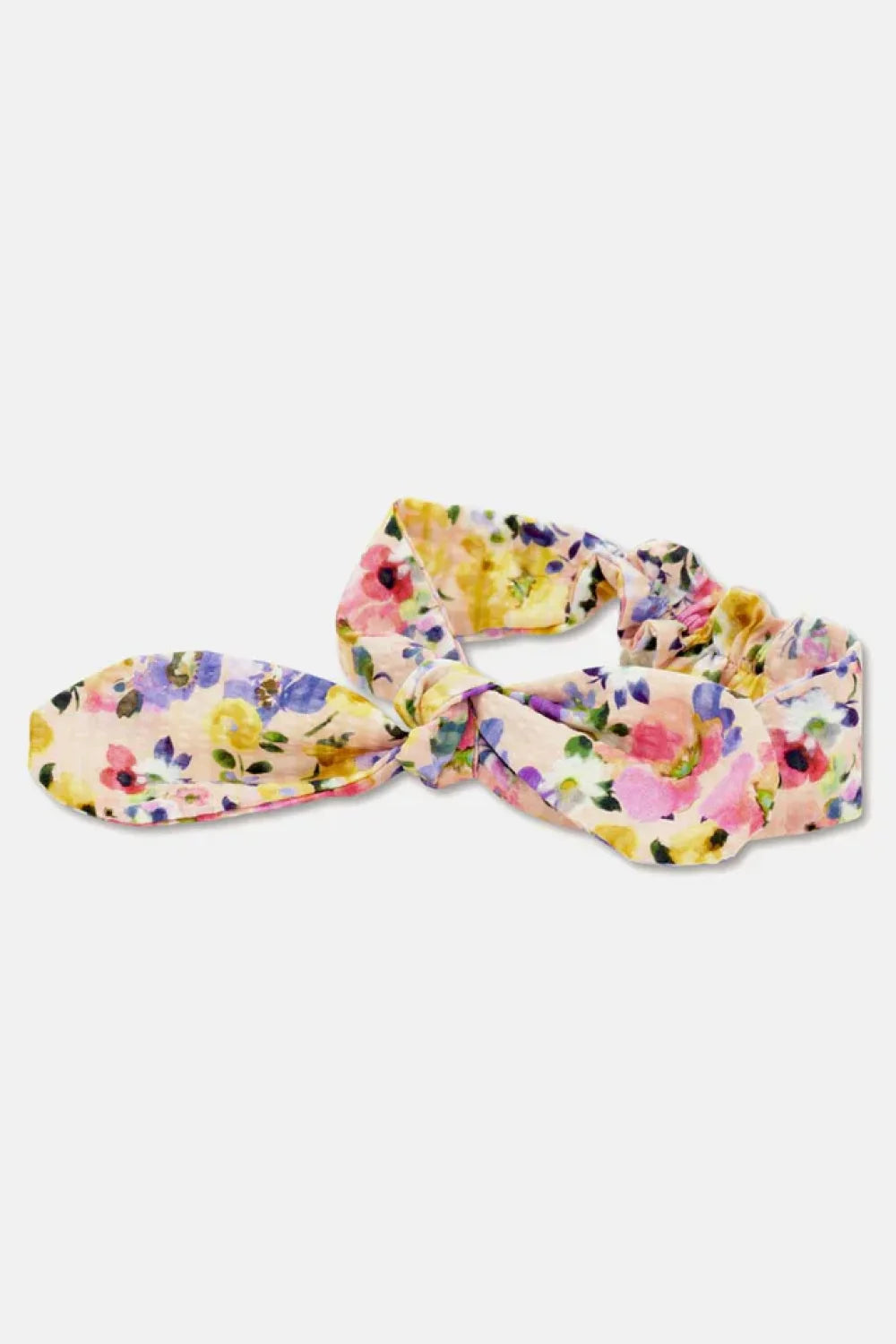 Seersucker floral baby hairband - Unique - 3-24M - Hair Accessories