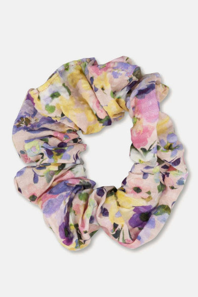Seersucker floral scrunchie - Unique - 3-12Y - Hair Accessories