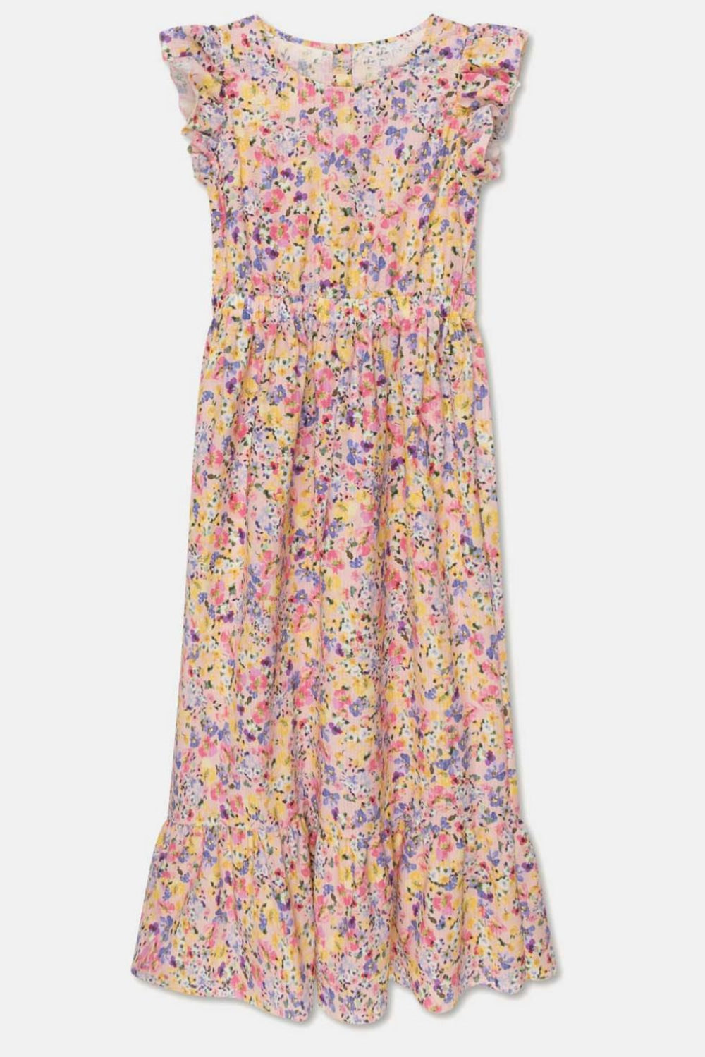 Seersucker floral woman dress - Unique - Dresses