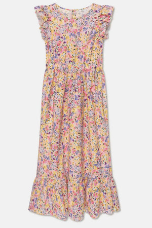 Seersucker floral woman dress - Unique - Dresses