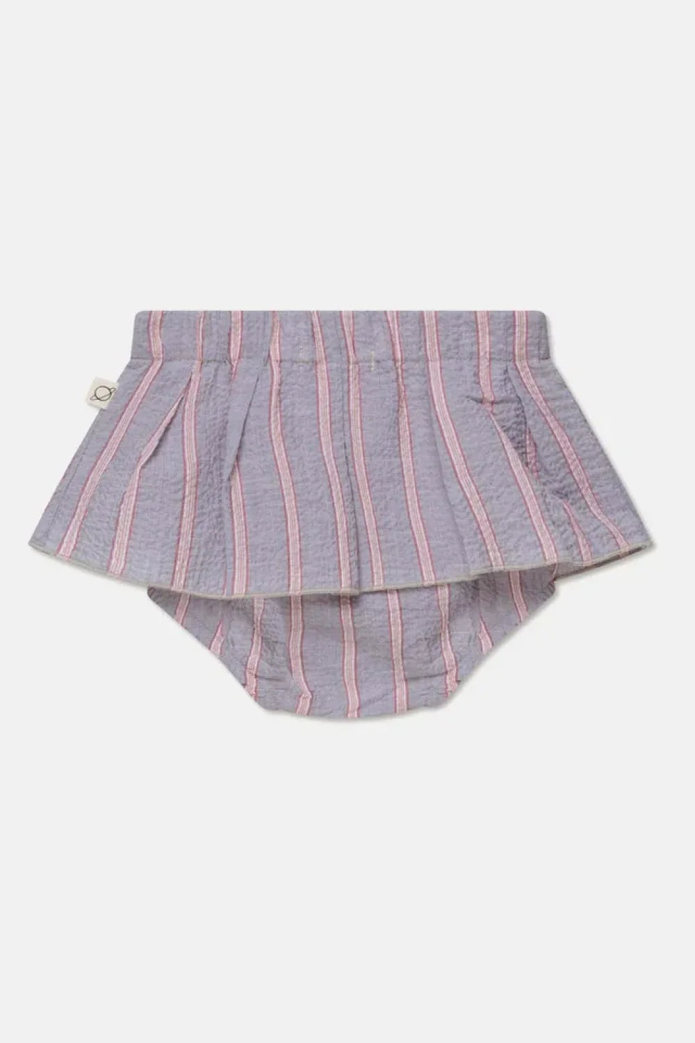 Seersucker stripe baby bloomers - 6M - Bloomer