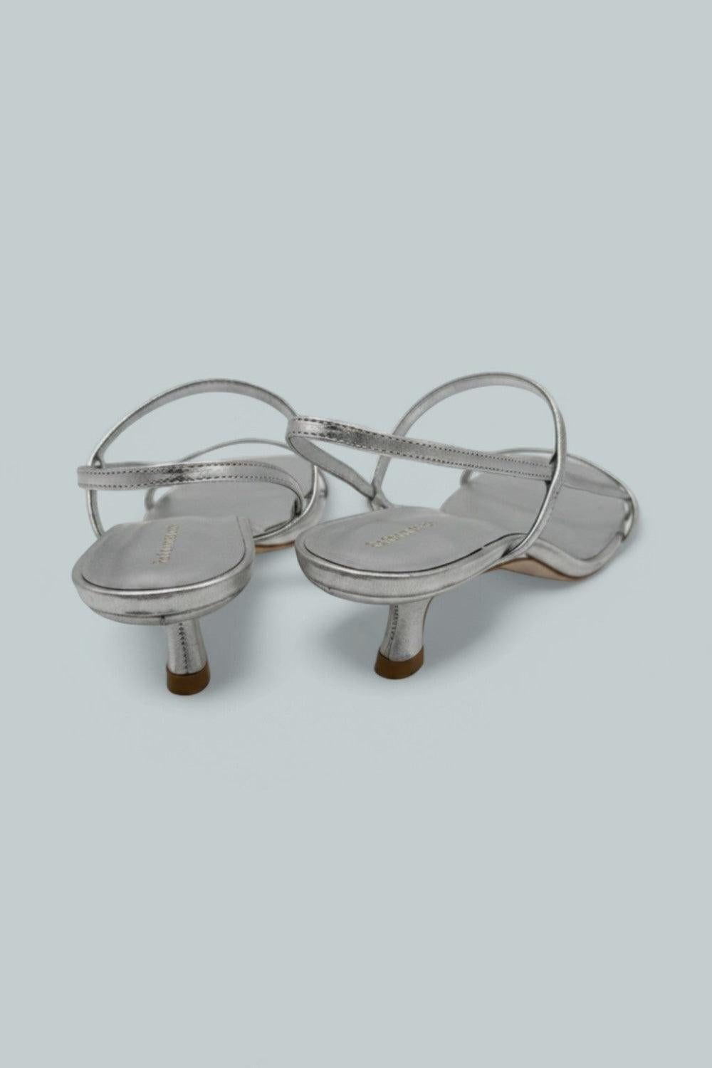 Serenity Bare Sandal - Silver - 7 - Sandals