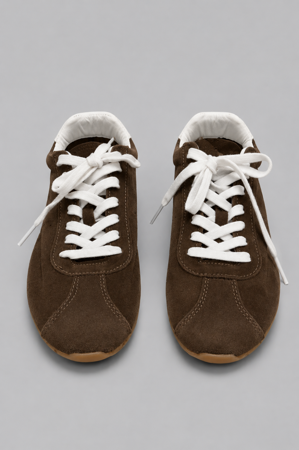 Serina Sneakers - Dark Brown Suede - 8 - Sneaker