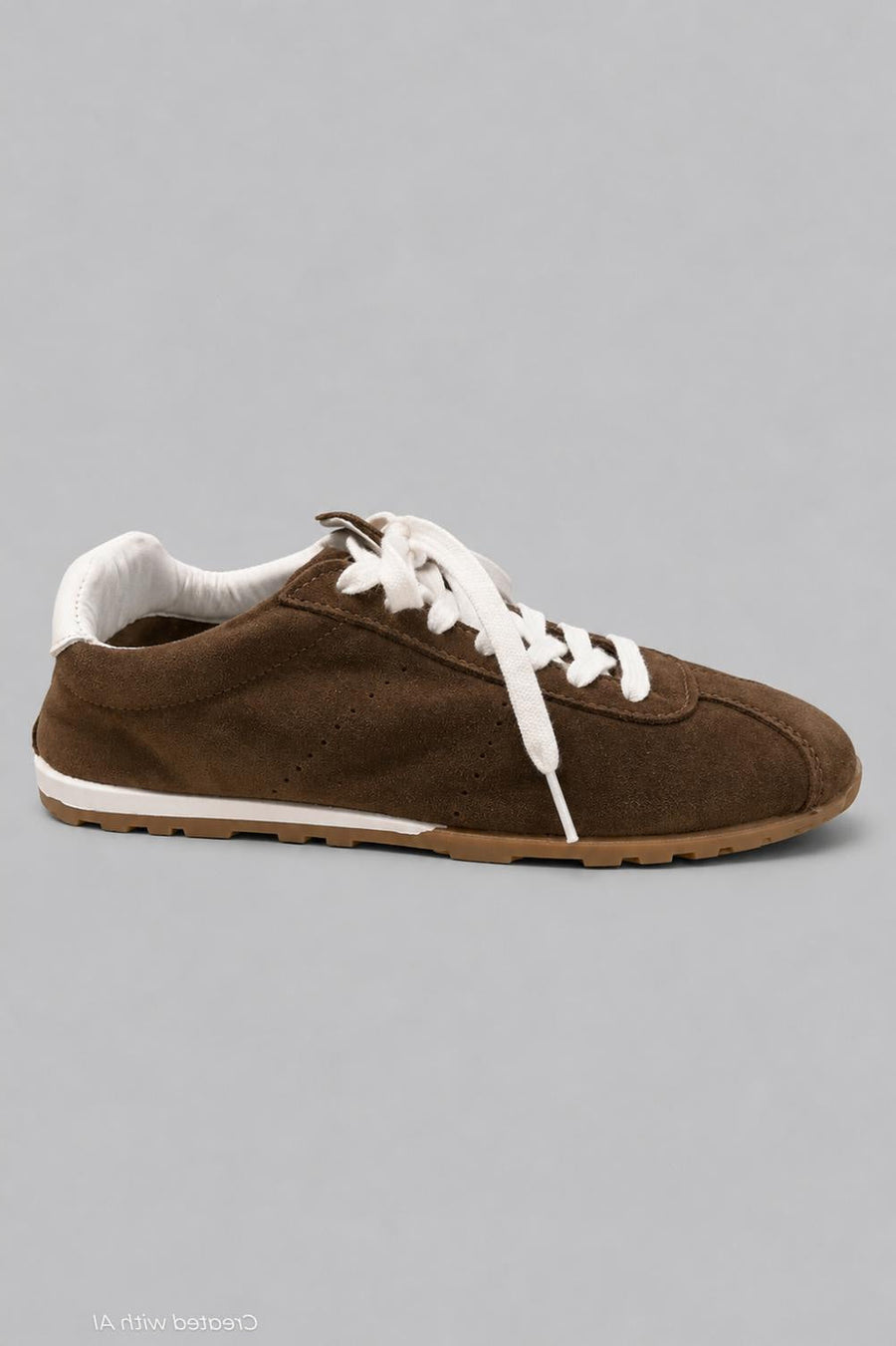 Serina Sneakers - Dark Brown Suede - 8 - Sneaker