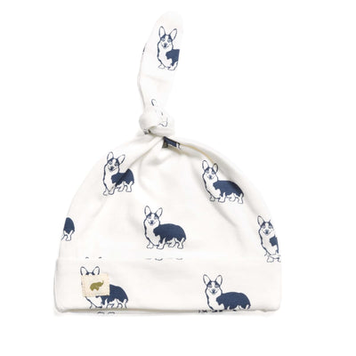 Top Knot Cap - Corgi Love