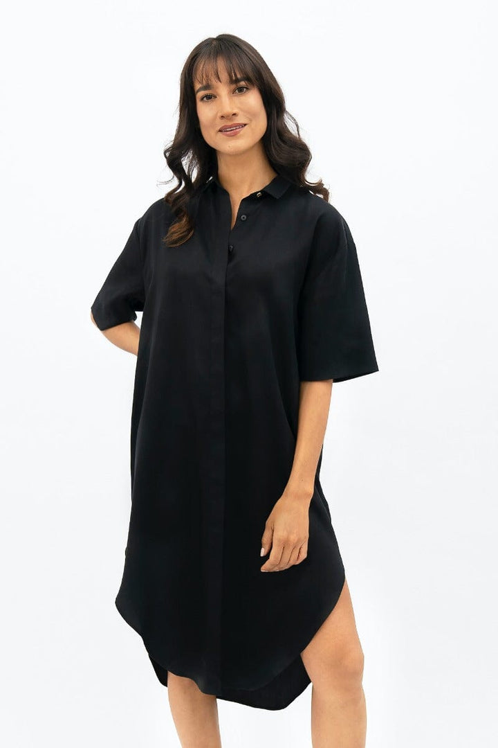 Seville Midi Dress - Licorice Black Dresses 1 People 