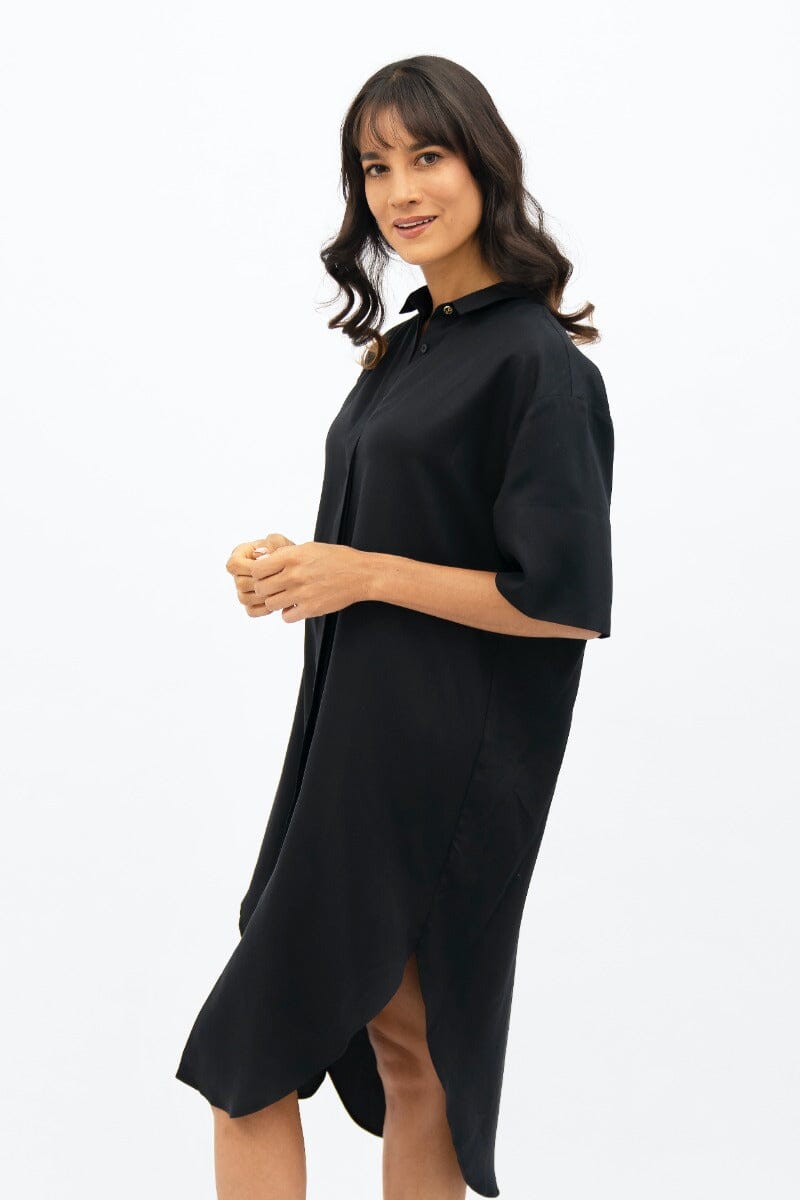 Seville Midi Dress - Licorice Black Dresses 1 People 