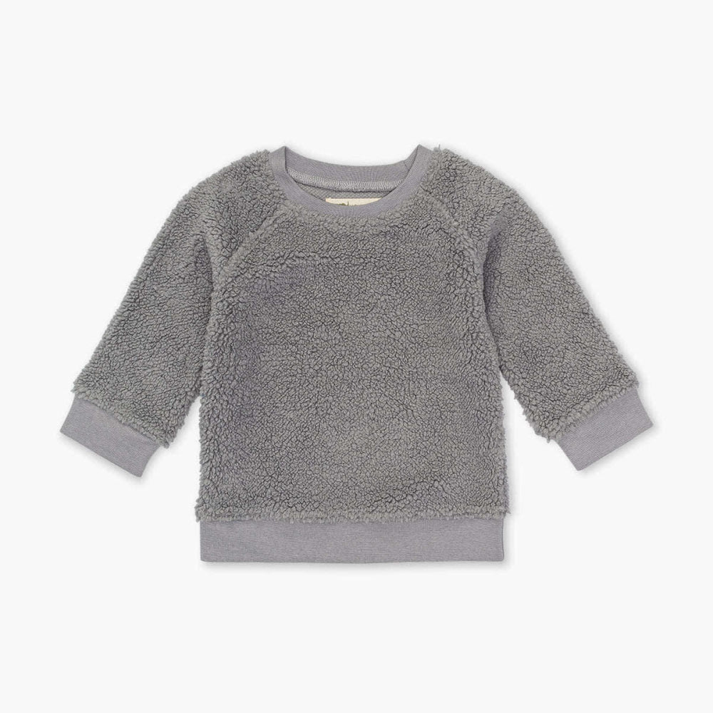 Sherpa Crewneck - Grey - Crewneck Sweatshirt