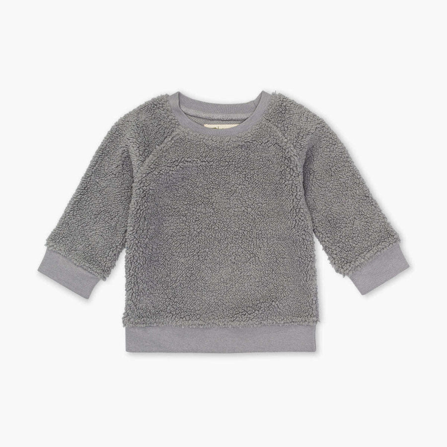 Sherpa Crewneck - Grey - Crewneck Sweatshirt