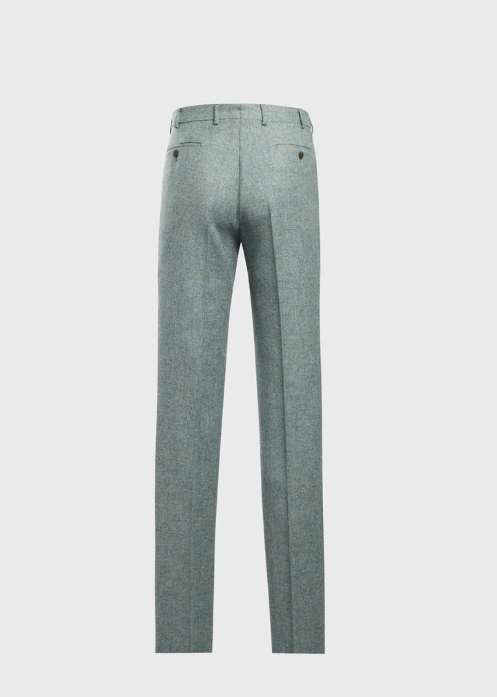 Shetland Wool Dress Trouser - Seafoam Green - Trouser