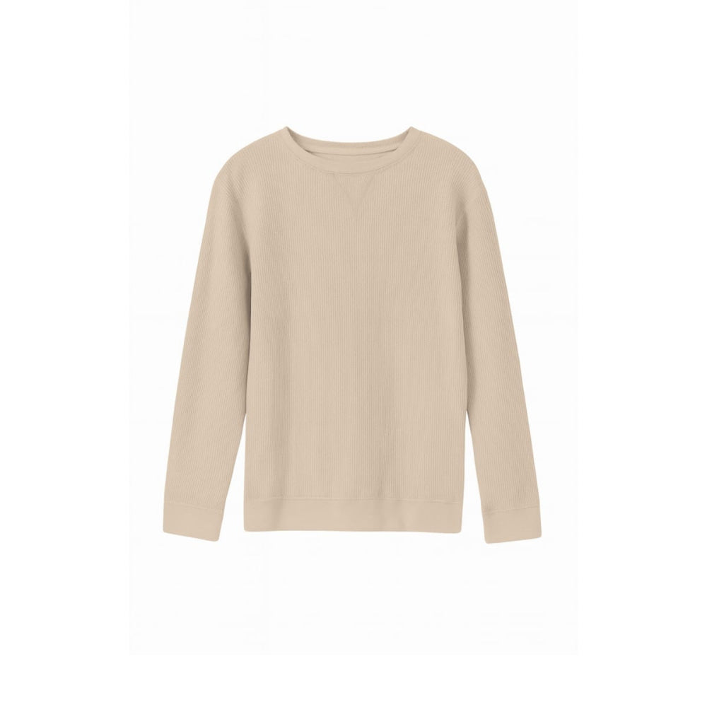 Shifting Sand Waffle Pullover - Infant - Crewneck Sweatshirt