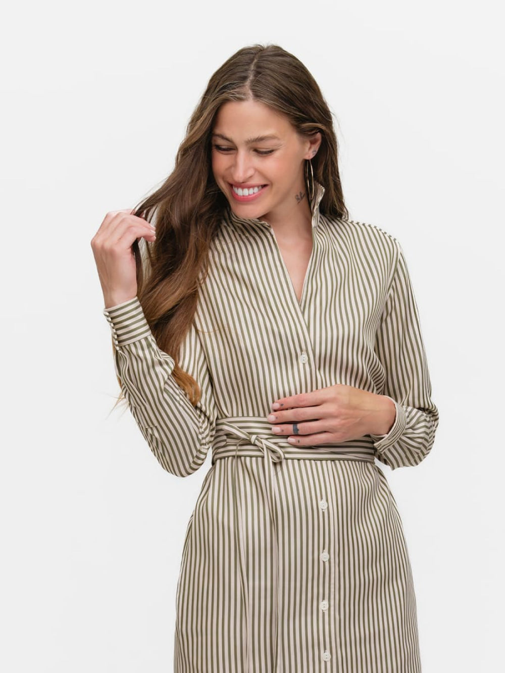 Shirt Dress - Straight Up - 14 - Dresses