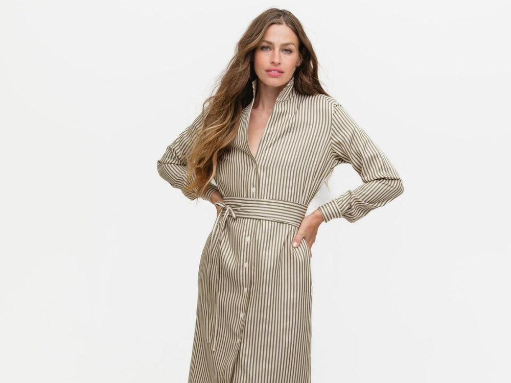 Shirt Dress - Straight Up - 14 - Dresses