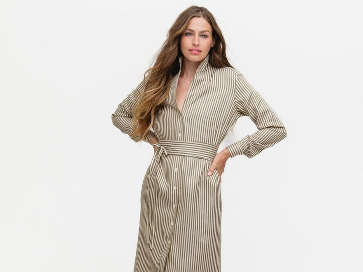 Shirt Dress - Straight Up - 14 - Dresses