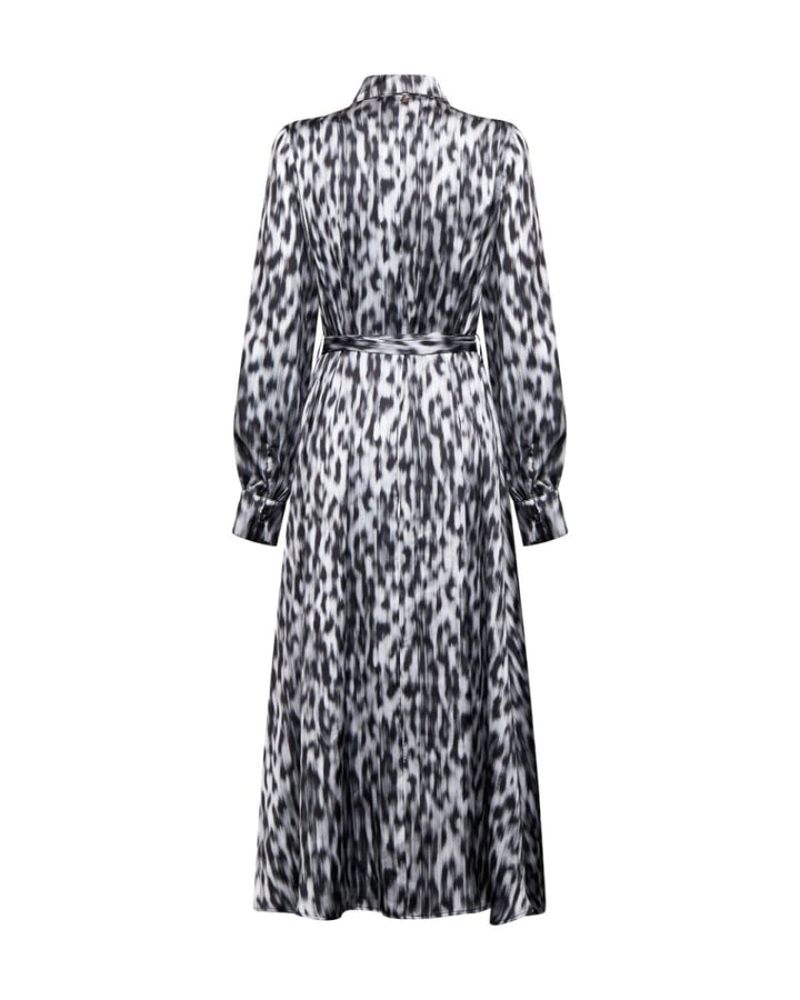 Shirt Dress With Belt - Fantasy - Dresses
