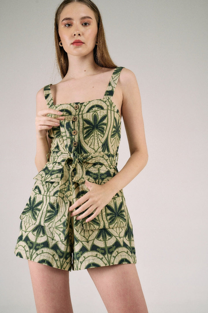 Riley Playsuit - Palm