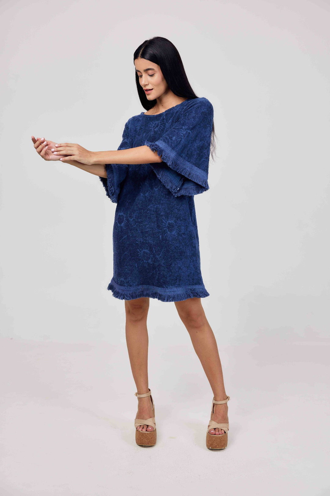 Sari Mini dress - navy