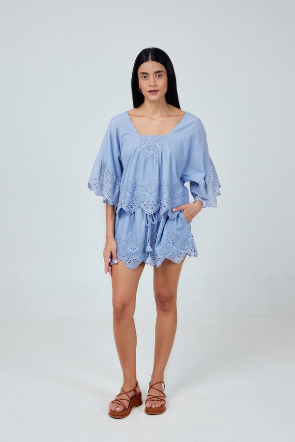 Zia Shorts - Periwinkle