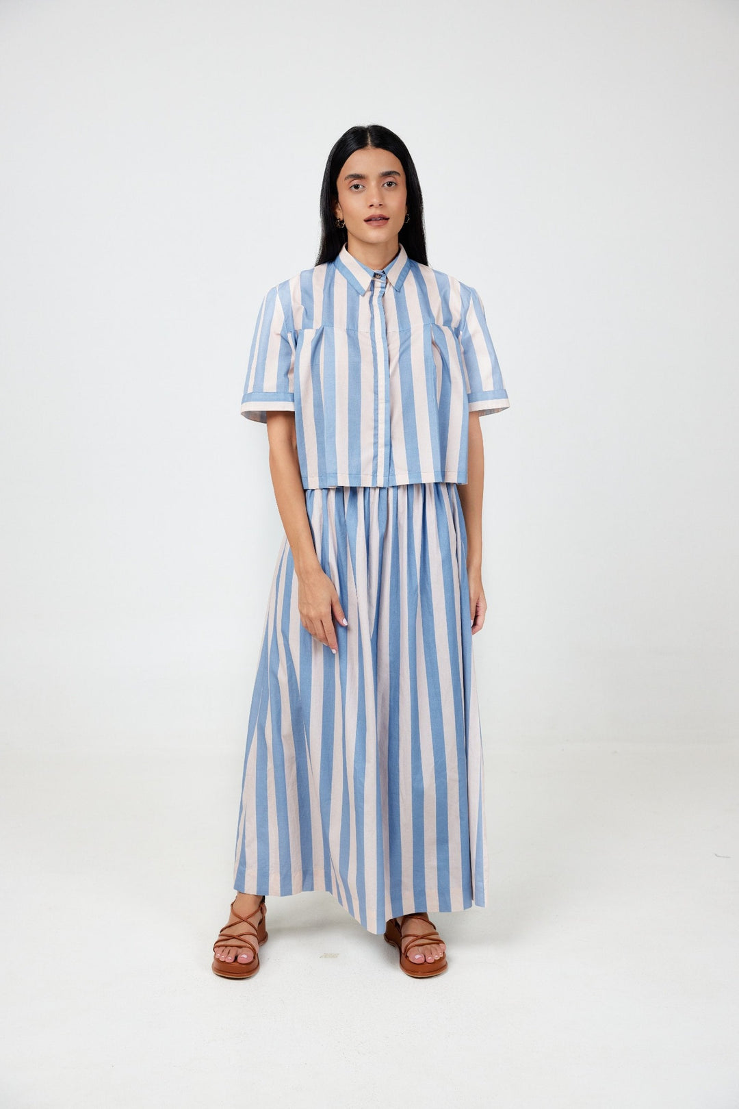 Leighton Blouse - Nauticle Stripe