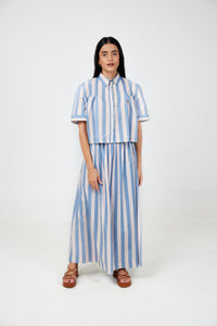Leighton Blouse - Nauticle Stripe